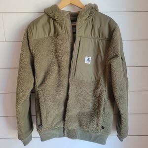 Carhartt Yukon Extremes Wind Fighter Fleece Active Jacket Hoodie